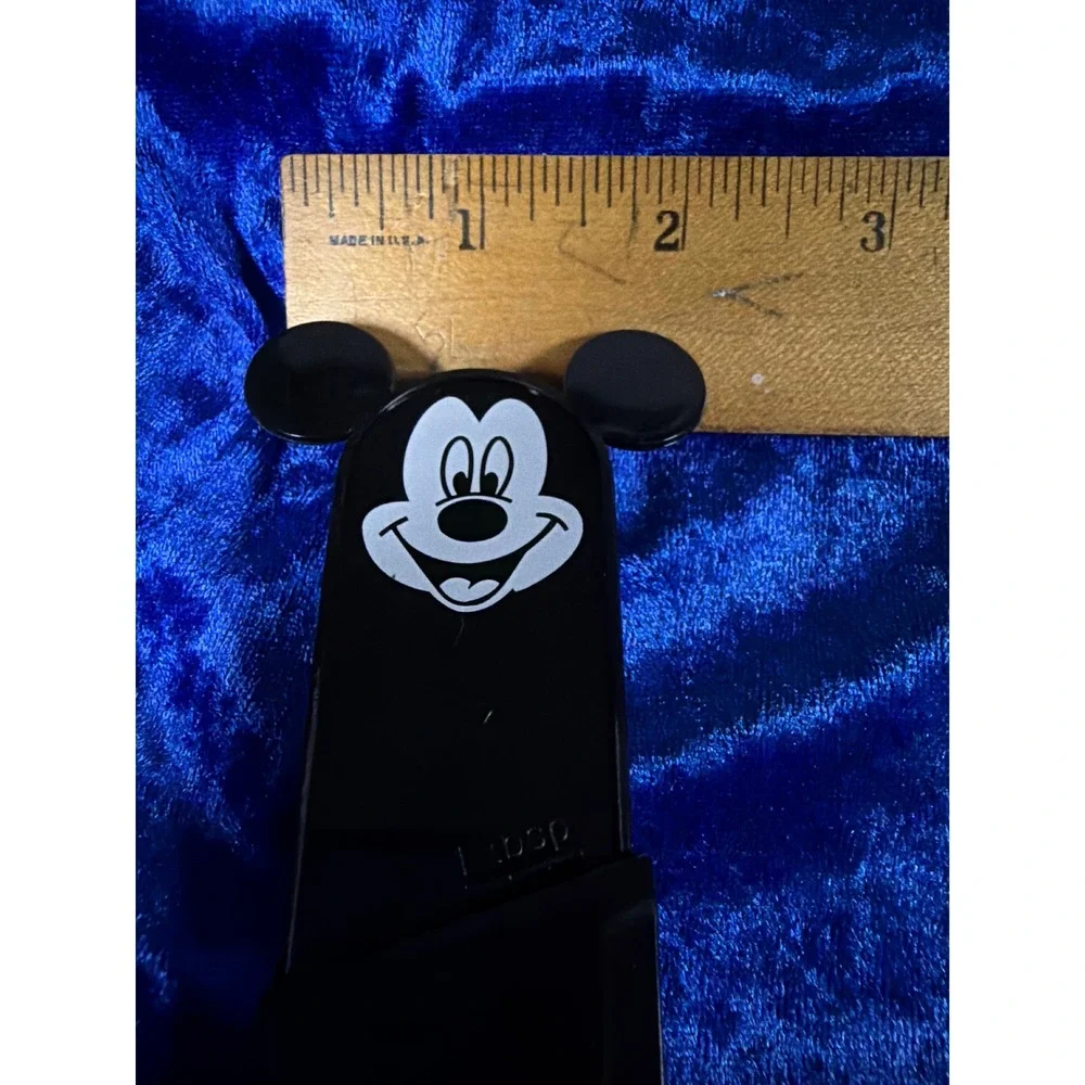 Disney Culinary Mickey Mouse Adjustable Measuring Spoon Black Plastic 1tsp-1tbsp